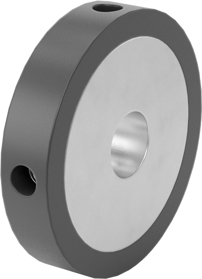 Aşınmaya Dayanıklı Düşük Profilli Tahrik Silindiri, 1-1/4" Silindir Çapı, 1/4" Silindir Genişliği