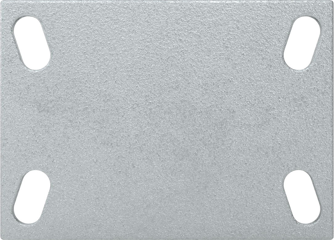 Yüksek Kapasiteli Spartan Tekerlek, 6-1/4“ x 4-1/2” Plaka, 5" Çapında Fenolik Tekerlekli Sert