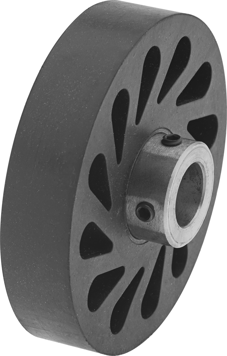 Flex-Grip Tahrik Silindiri, 20 A Durometre, 4“ Çap x 29/32” Genişlikte Silindir, 3/4" Mil Çapı için