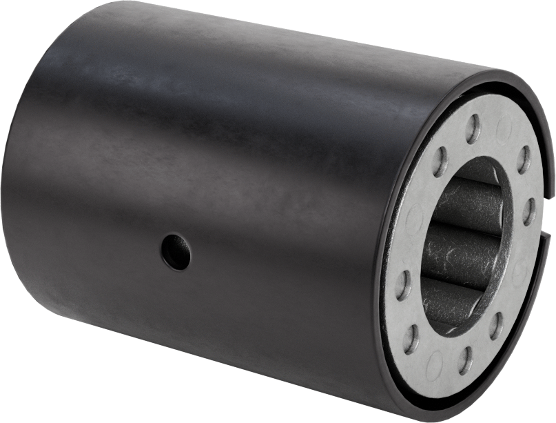 Tekerlek Makaralı Rulman, 1 inç aks çapı için, 1-15/16“ Dış Çap x 2-1/2” Uzunluk