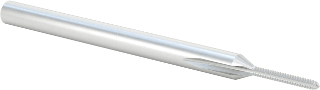 Minyatür Kılavuz, Kaplamasız HSS0000-160 Dişli Boyutu, 5/32" Diş Uzunluğu
