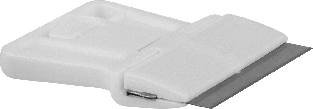 Jilet Bıçağı Düz Yüzey Kazıyıcı, 1-7/8" Toplam Uzunluk