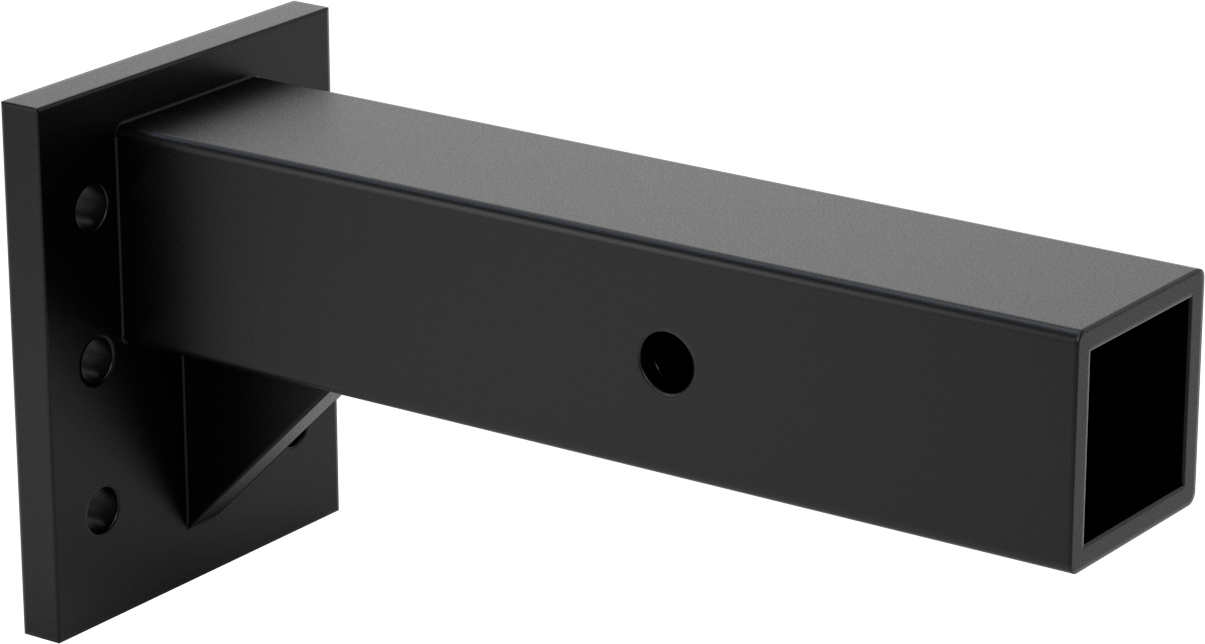 Montaj Plakası Bağlantı Parçası, Çekme Çubuğu Bağlantı Elemanları için, 12-1/2" Toplam Derinlik