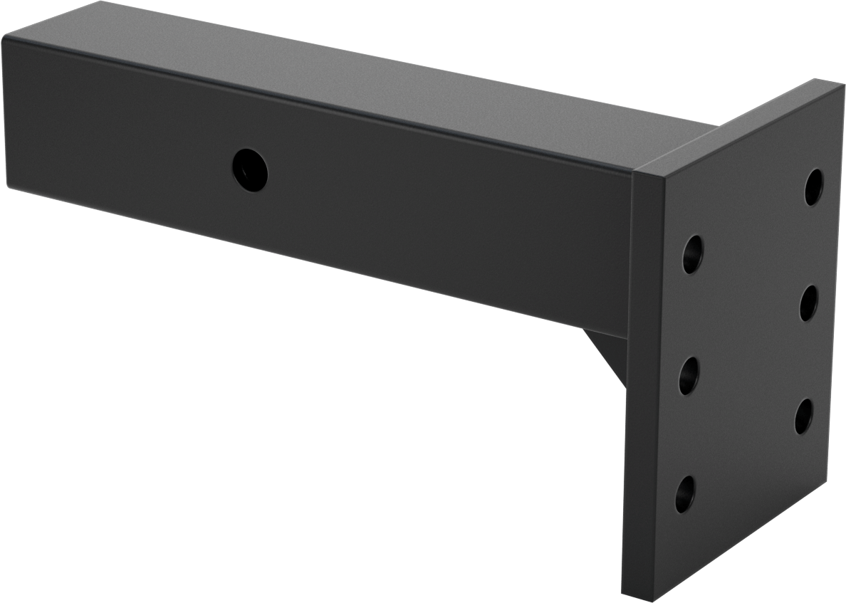 Montaj Plakası Bağlantı Parçası, Çekme Çubuğu Bağlantı Elemanları için, 12-1/2" Toplam Derinlik