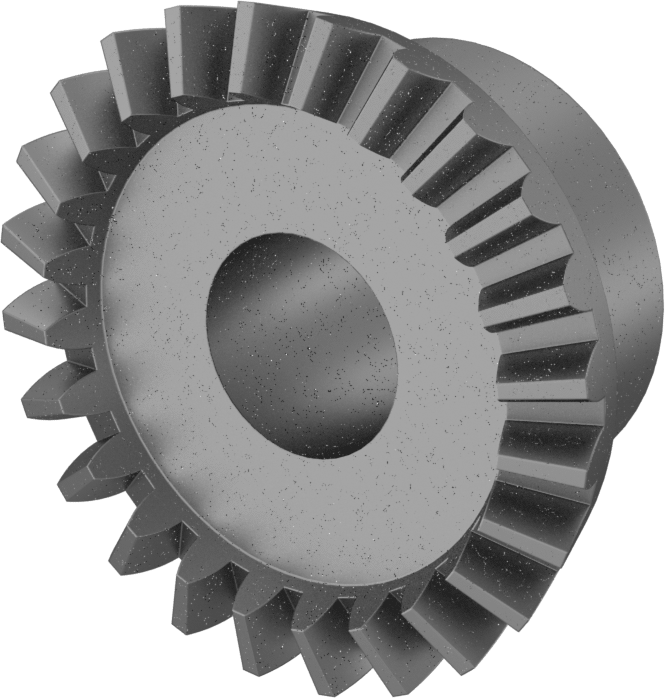 Metal Konik Dişli, 0,190 inç Yüz Genişliği