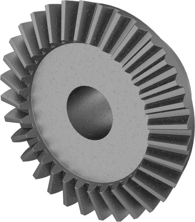 Metal Konik Dişli, 0,350 inç Yüz Genişliği