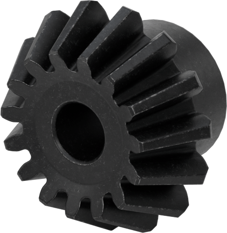 Metal Eğimli Pinyon, 8 mm Genişlik Yüzü, 1,5 Modül, 2:1