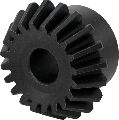 Metal Eğimli Pinyon, 6 mm Genişlik Yüzü, 1 Modül, 2:1
