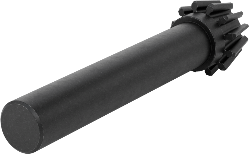 Metal Şaft Monteli Konik Pinyon, 20 mm Genişlik Yüzü