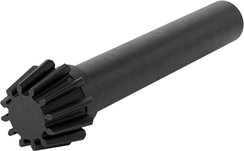Metal Şaft Monteli Konik Pinyon, 20 mm Genişlik Yüzü