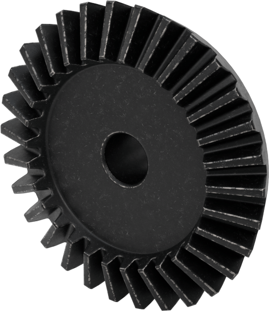 Metal Konik Dişli, 11 mm Yüz Genişliği, 2 Modül, 2:1 Hız Oranı