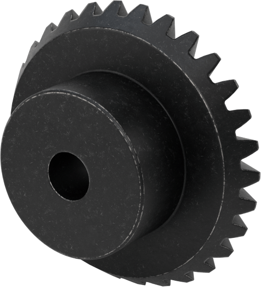 Metal Konik Dişli, 11 mm Yüz Genişliği, 2 Modül, 3:2 Hız Oranı