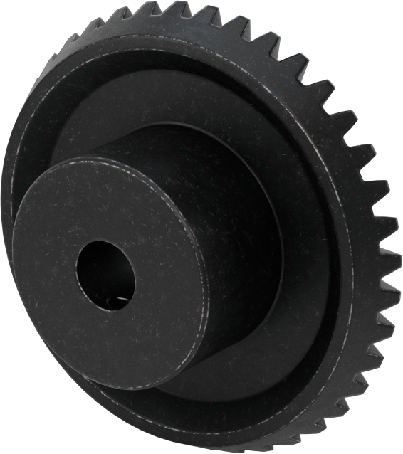 Metal Konik Dişli, 15 mm Yüz Genişliği, 2 Modül, 2:1 Hız Oranı