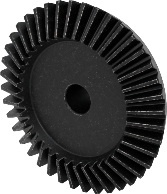 Metal Konik Dişli, 15 mm Yüz Genişliği, 2 Modül, 2:1 Hız Oranı