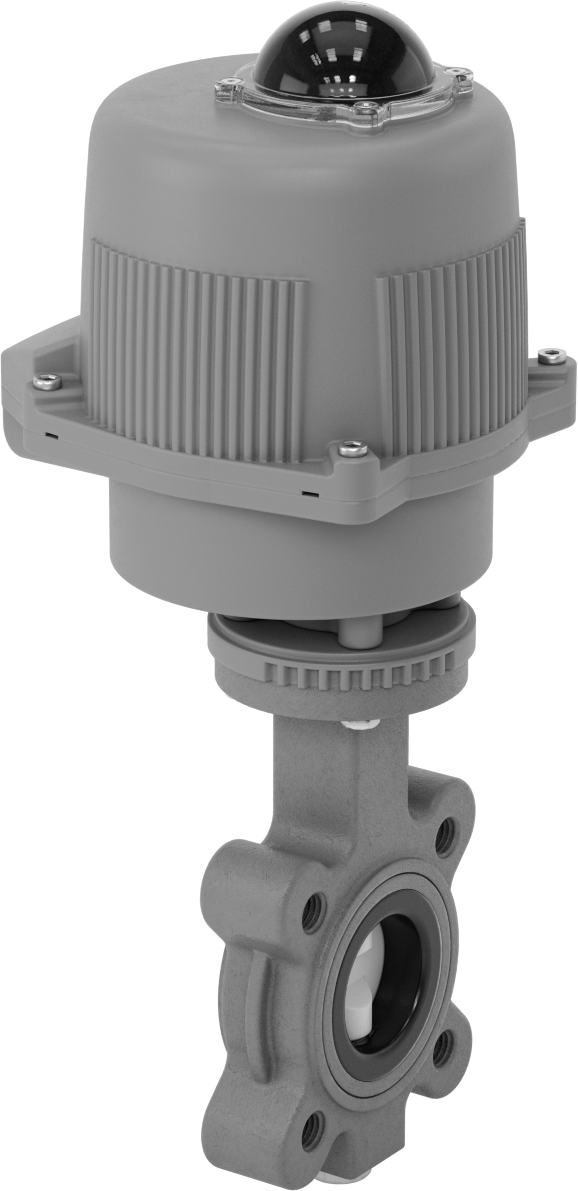 Flanşlı Motor Tahrikli Açma/Kapama Vanası, 120V AC, 2 Boru Boyutu