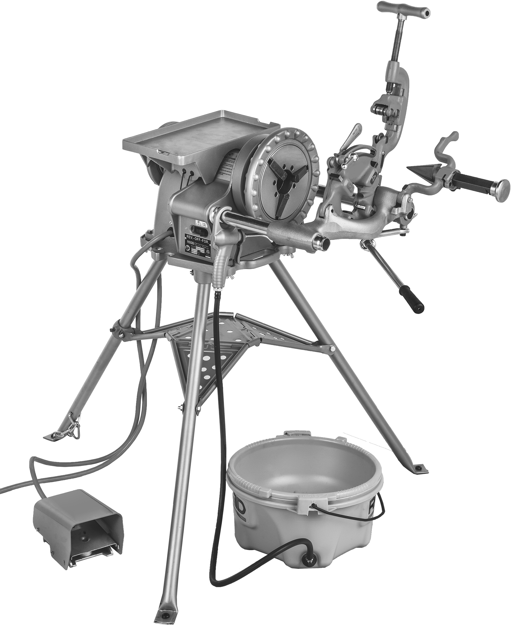 Ridgid Model No. 300 Elektrikli Boru Diş Açma Makinesi