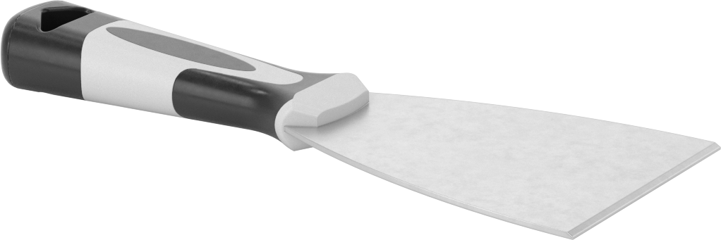 Kıvılcım Çıkarmayan Macun Bıçağı, Kauçuk Saplı, 3“ Genişlik x 4,125” Uzunluk Bıçak