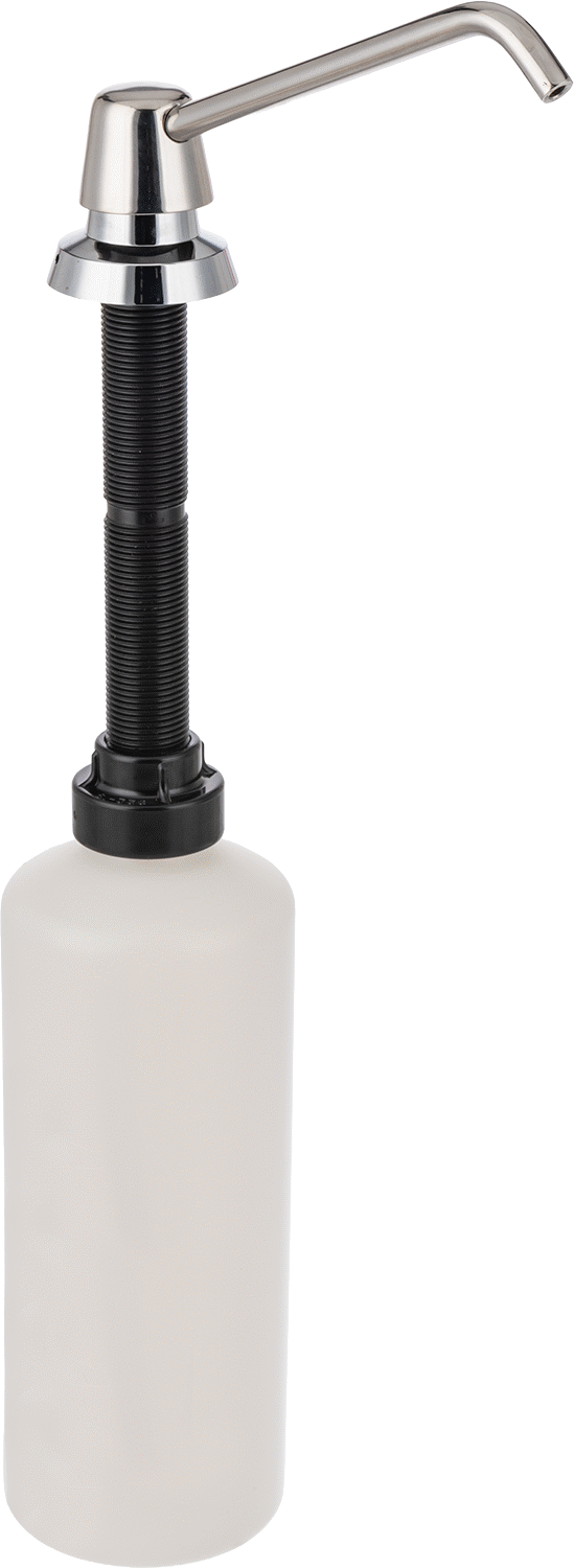 Tezgah Üstü Sabunluk, 34 FL oz Kapasite, 6" Uzunlukta Ağızlık