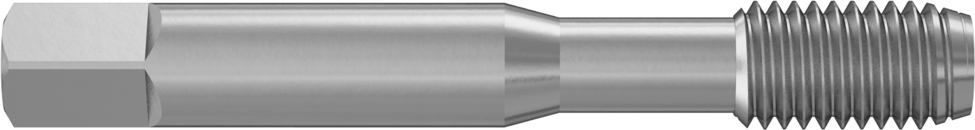 Talaşsız Kılavuz, Kaplamasız Yüksek Hızlı Çelik, Alt Pah, M10 x 1,5 mm Diş