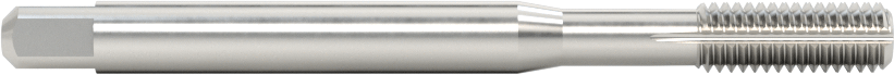 Talaşsız Kılavuz, Kaplamasız Yüksek Hızlı Çelik, Standart Pah, M5 x 0,8 mm Diş