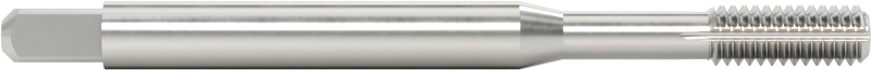 Talaşsız Kılavuz, Kaplamasız Yüksek Hızlı Çelik, Alt Pah, M4 x 0,7 mm Diş