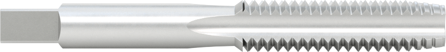 Büyük Boy Kılavuz, 7/16"-14 Diş Boyutu, 1-7/16" Diş Uzunluğu
