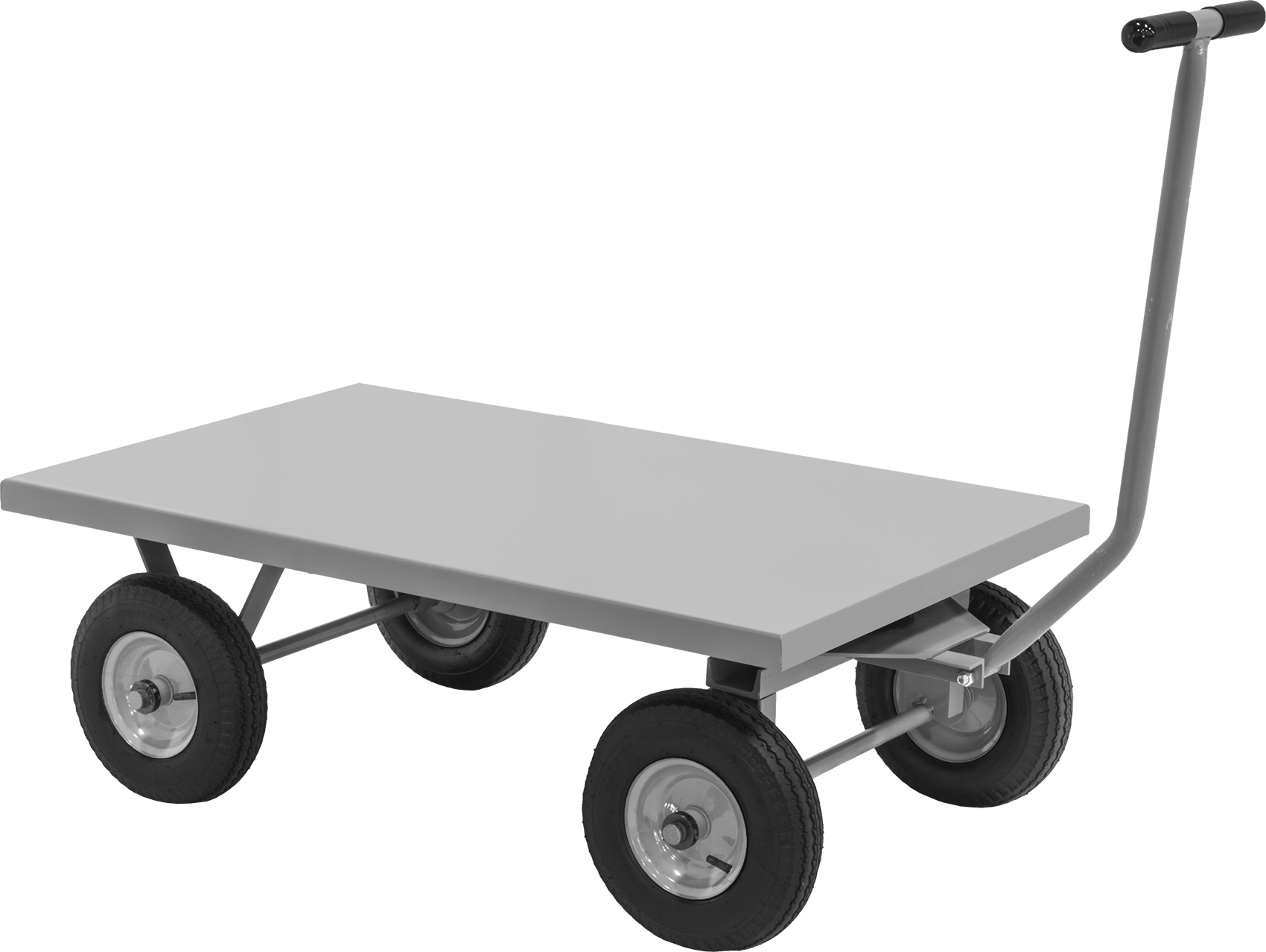 Çelik Vagon, 3000 lb. Kapasite, 48“ x 30” x 18-1/2" Gömme Platform