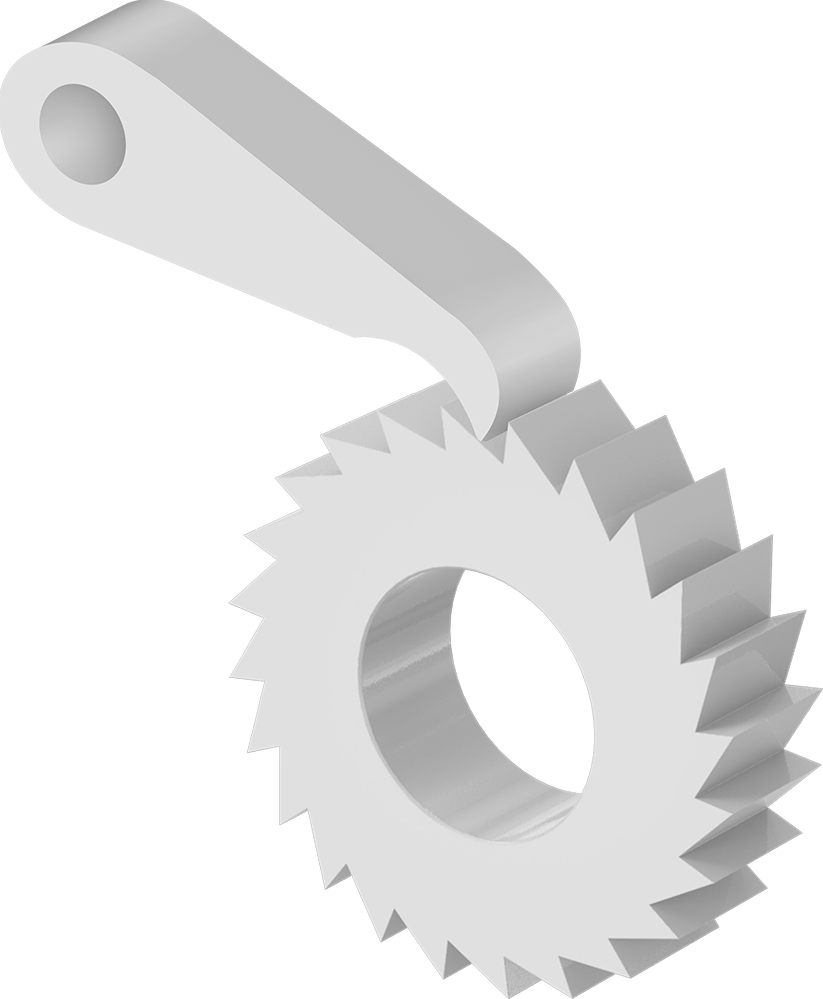 Gears and Pawls (Sold Separately)