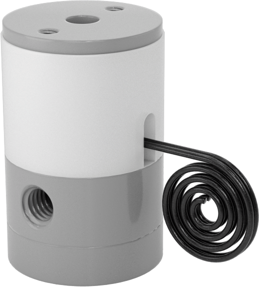 Kimyasallar için Solenoid Yön Değiştirme Vanası, 12V DC, 10-32 UNF Dişi