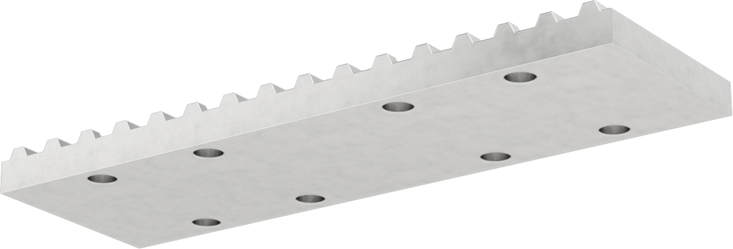 Anma Ölçüsü AT10 Zamanlama Kayışı için 6,3“ Uzunluk x 1,97” Genişlik Uç Plakası