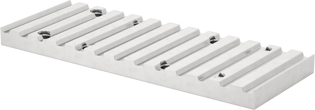 Anma Ölçüsü H Zaman Kayışı için 6,3“ Uzunluk x 2,36” Genişlik Uç Plakası
