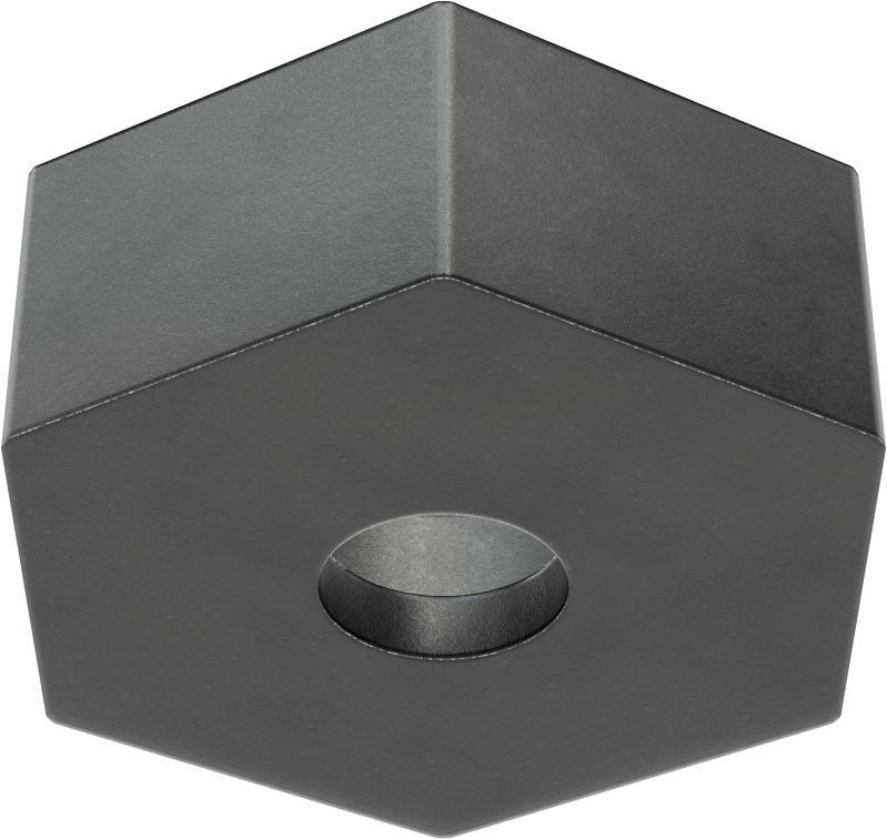 Yuvarlak - Altıgen Kalıp Adaptörü, 1-1/2" Kalıp Dış Çapı için