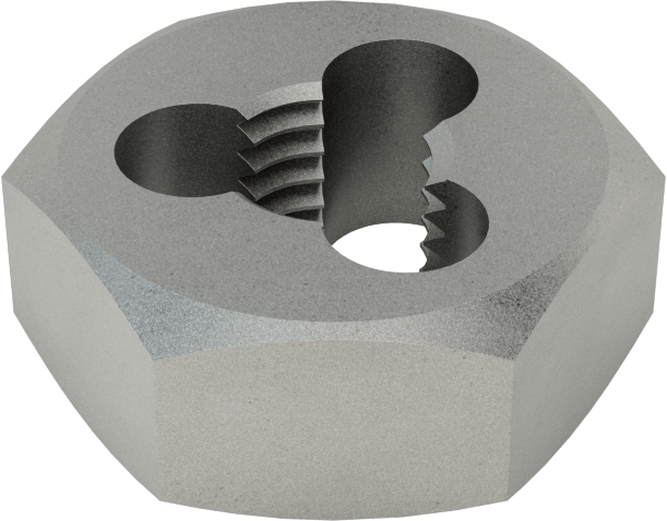 Sol El Diş Onarım Kalıbı, 1/4"-28 UNF