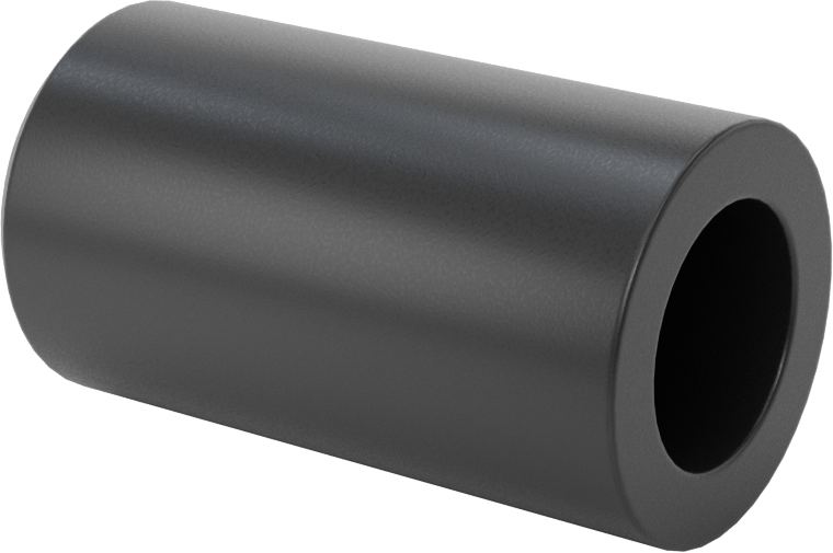 Asetal Tekerlek Yatağı, Manşon, 3/4" Aks Çapı için, 2-1/8" Uzunluk