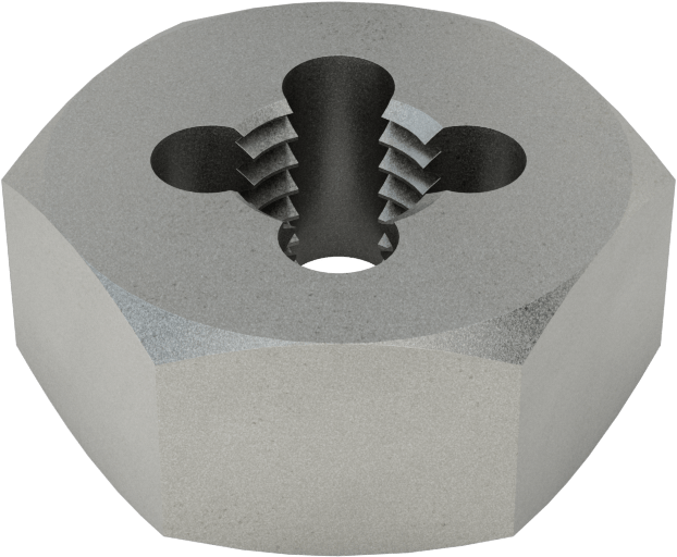 Diş Onarım Kalıbı, M7 x 1 mm Sağ Diş