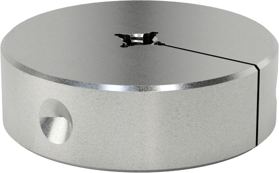 Kaplamasız Karbon Çelik Kalıp, 2" OD, 1/4"-20 UNC Sağ Dişli