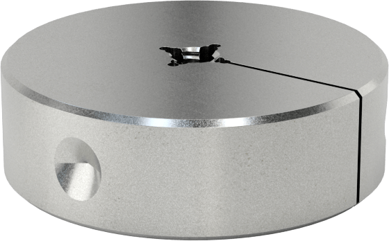 Kaplamasız Karbon Çelik Kalıp, 2" OD, 1/4"-28 UNF Sağ Dişli
