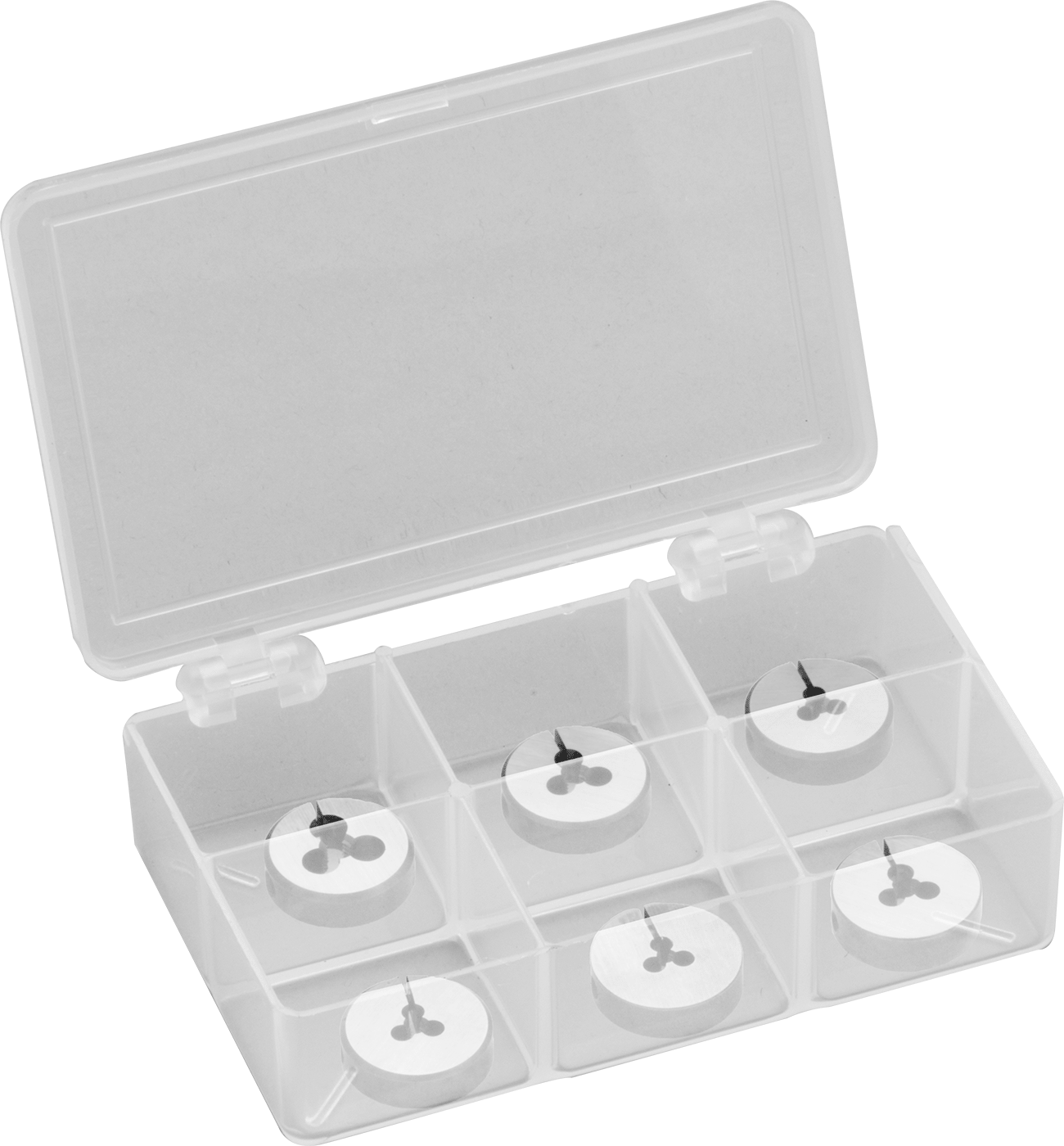 Kaplamasız Karbon Çelik Kalıp, 6 Parça Set, 13/16" OD, UNF Diş