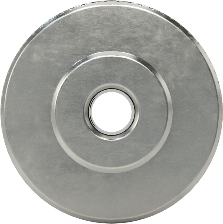 303 Paslanmaz Çelik Dişsiz Delikli Topuz, Ayar Vidalı, 3/8“ Çap x 1-1/8” Derinlikli Delik