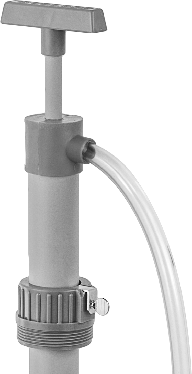 Su ve Kimyasallar için Varil Pompası, 8,0 oz./Strok, Boru Tahliyesi