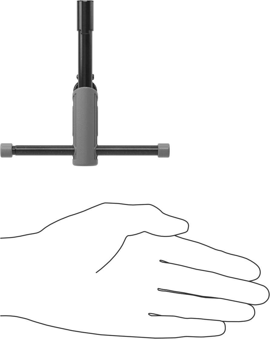 Herhangi Bir Aralıklı İç Dişli Onarım Aleti, 1/2“ ila 5/8” ve 12 ila 16 mm İç Çap Aralığı için