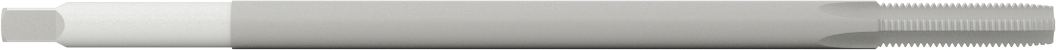 Uzun Menzilli Kılavuz, Kaplamasız Yüksek Hızlı Çelik, Standart Pah, 1/4“-28 Boyut x 1” Uzunlukta Diş