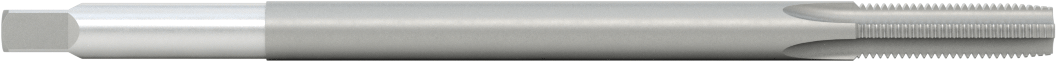 Uzun Menzilli Kılavuz, Yüksek Hızlı Çelik, Standart Pah, 5/16“-24 Boyut x 1-1/8” Uzunlukta Diş
