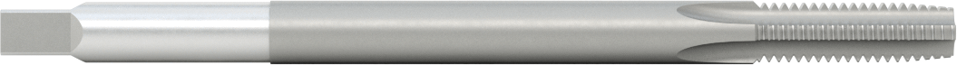 Uzun Menzilli Kılavuz, Yüksek Hızlı Çelik, Standart Pah, 3/8"-16 Diş, 6" Toplam Uzunluk