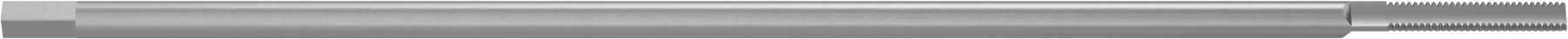 Uzun Menzilli Kılavuz, Standart Pah, M3,5 Boyut x 0,6 mm Adım x 11/16" Uzunlukta Diş