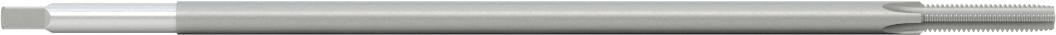 Uzun Menzilli Kılavuz, Standart Pah, M4 Boyutu x 0,7 mm Adım x 3/4" Uzunlukta Diş