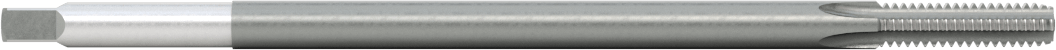 Uzun Menzilli Kılavuz, Yüksek Hızlı Çelik, Alt Pah, 1/4“-20 Boyut x 1” Uzunlukta Diş