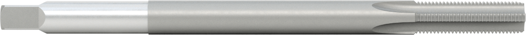 Uzun Menzilli Kılavuz, Yüksek Hızlı Çelik, Alt Kenar Pahı, 3/8“-24 Boyut x 1-1/4” Uzunlukta Diş