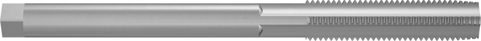 Uzun Menzilli Kılavuz, Yüksek Hızlı Çelik, Standart Pah, 7/8“-9 Boyut x 3-5/8” Uzun Diş
