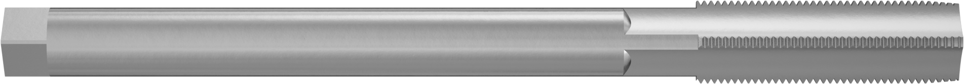 Uzun Menzilli Kılavuz, Yüksek Hızlı Çelik, Standart Pah, 7/8“-14 Boyut x 2-3/4” Uzun Diş